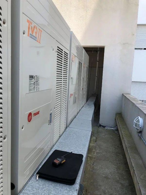 Relevamiento e inspección de unidad de climatización.